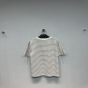 Celine TRIOMPHE REGULAR T-SHIRT IN STRIPED JERSEY