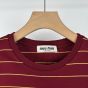MIU MIU Long-sleeved cotton jersey T-shirt