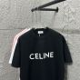 CELINE LOOSE T-SHIRT IN COTTON JERSEY