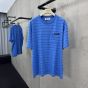 MIU MIU Striped jersey T-shirt