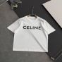 CELINE LOOSE T-SHIRT IN COTTON JERSEY