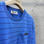 MIU MIU Striped jersey T-shirt