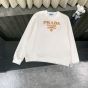 Prada Oversized cotton sweatshirt
