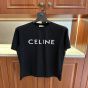CELINE LOOSE T-SHIRT IN COTTON JERSEY