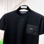 Prada Re-Nylon and jersey T-shirt