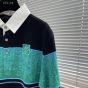 LV Iridescent Jacquard Short-Sleeved Polo