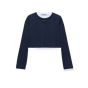 Prada Long-sleeved jersey T-shirt