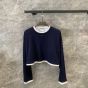 Prada Long-sleeved jersey T-shirt