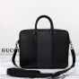 Gucci Medium GG briefcase with tag