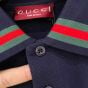 Gucci Cotton polo shirt with Web