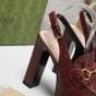 Gucci Women's Horsebit platform loafer slingback