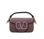 VALENTINO GARAVANI LOCÒ SMALL SHOULDER BAG WITH JEWEL LOGO