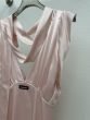 MIU MIU Long satin dress