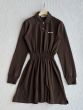 MIU MIU Cotton piqué mini-dress
