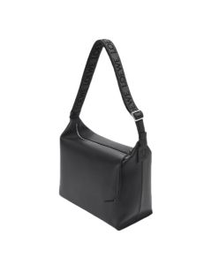 LOEWE Cubi crossbody bag in supple smooth calfskin and jacquard