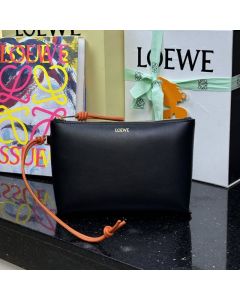 LOEWE Knot T pouch in shiny nappa calfskin