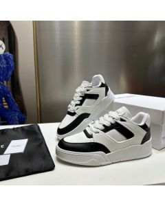 CELINE TRAINER CT-07 LOW LACE-UP SNEAKER in CALFSKIN
