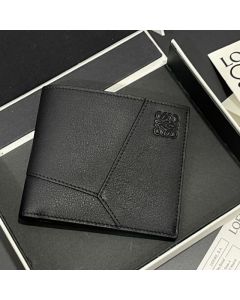 LOEWE Puzzle bifold wallet in classic calfskin