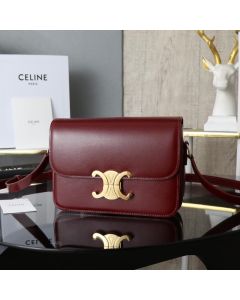 Celine TEEN TRIOMPHE BAG IN SHINY CALFSKIN