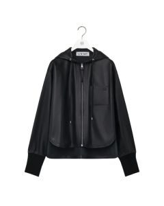 LOEWE Hooded jacket in nappa lambskin