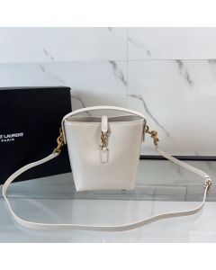 YSL LE 37 mini in shiny leather