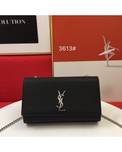 YSL KATE MEDIUM IN GRAIN DE POUDRE EMBOSSED LEATHER