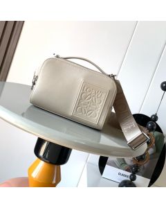 LOEWE Mini crossbody camera bag in satin calfskin