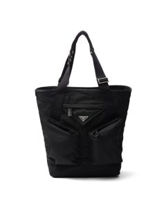 Prada Re-Nylon and leather tote bag
