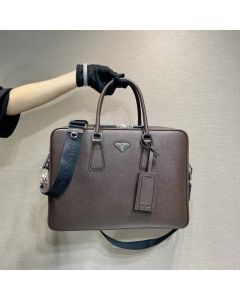 Prada Saffiano leather briefcase