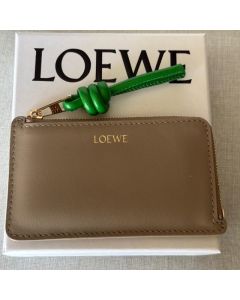 LOEWE Knot coin cardholder in shiny nappa calfskin