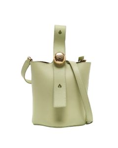 LOEWE Mini Pebble bucket in smooth calfskin