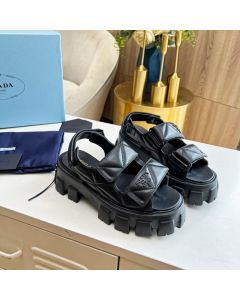 Prada Monolith nappa leather sandals