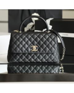 CHANEL Large Flap Bag with Top Handle