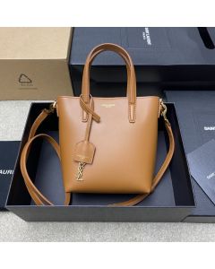 YSL Mini Toy SHOPPING SAINT LAURENT in box leather