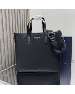Prada Re-Nylon and Saffiano leather tote bag