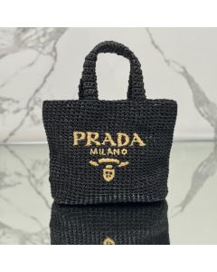 Prada Small crochet tote bag