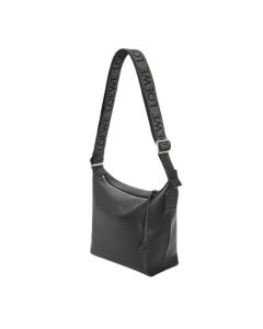 LOEWE Small Cubi crossbody bag in supple smooth calfskin and jacquard