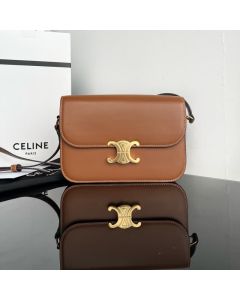 Celine CLASSIQUE TRIOMPHE BAG in Natural Calfskin