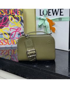 LOEWE Mini crossbody camera bag in soft grained calfskin