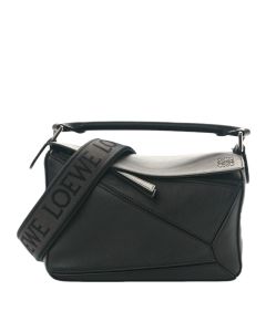 LOEWE Small Puzzle bag in satin calfskin
