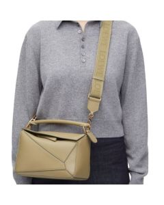 LOEWE Small Puzzle bag in satin calfskin