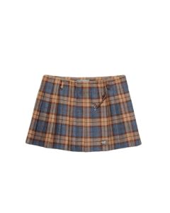 Prada Checked wool twill miniskirt