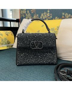 Valentino MINI VSLING HANDBAG WITH SPARKLING EMBROIDERY	