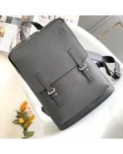 LOEWE Military backpack in soft grained calfskin