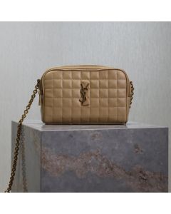 YSL CASSANDRE MATELASSÉ CARRÉ camera bag in lambskin