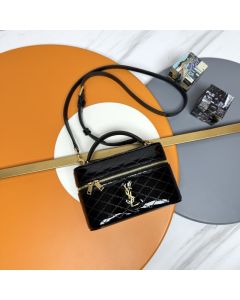 YSL GABY vanity bag in patent leather