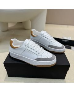 YSL SL/61 sneakers in smooth leather and suede