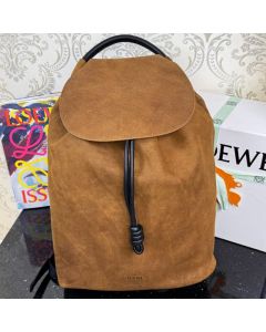 LOEWE Flamenco backpack in pressed suede
