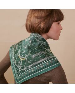 Hermès Eperon d'Or bandana 55