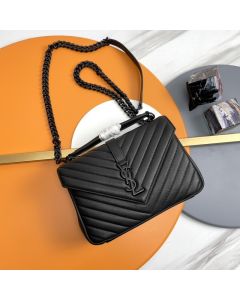 YSL COLLEGE MEDIUM IN QUILTED LEATHER